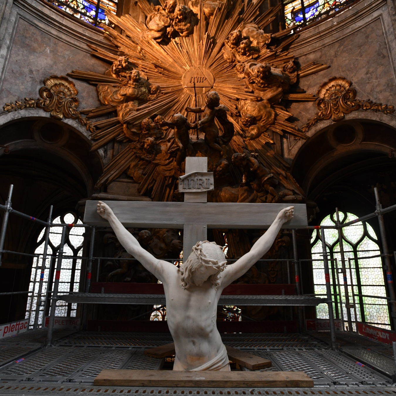Gloire des Frères Slodtz ©JM.Moser/COARC/VDP.